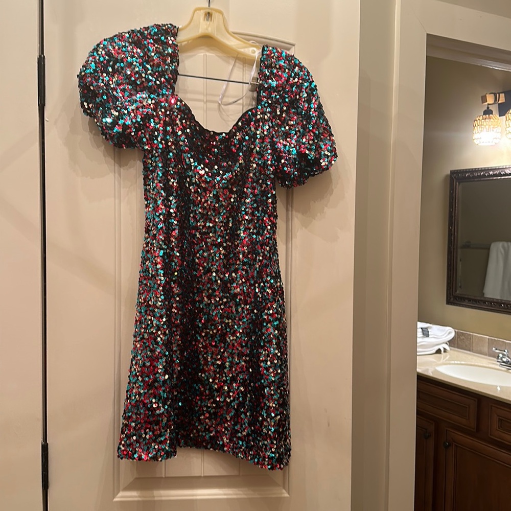LuLus Sequin Dress